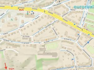 Pronájem bytu 2+kk, Praha - Troja, Na Šutce, 56 m2