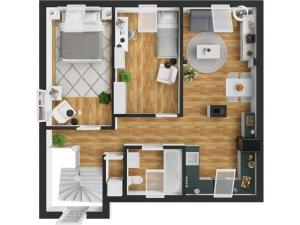 Prodej bytu 3+kk, Praha - Řepy, Čistovická, 63 m2