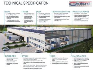 Pronájem výrobních prostor, Kostelec - Ostrov u Stříbra, 7000 m2