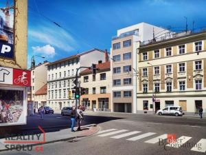 Pronájem bytu 1+kk, Brno - Trnitá, Křenová, 31 m2