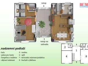 Prodej rodinného domu, Jeneč, Západní, 180 m2