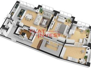 Pronájem bytu 4+kk, Praha - Nové Město, Petrská, 141 m2
