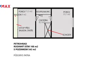 Prodej rodinného domu, Petrohrad, 151 m2