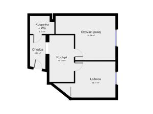Pronájem bytu 2+1, Praha - Vršovice, Krymská, 56 m2
