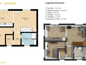 Prodej rodinného domu, Zdiby - Brnky, Za Panskou zahradou, 100 m2