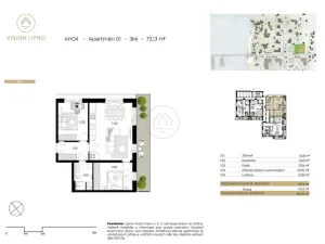 Prodej bytu 3+kk, Frymburk, 88 m2