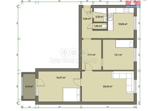 Prodej bytu 3+1, Sokolov, Mičurinova, 81 m2