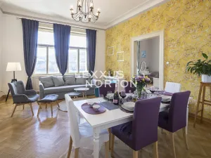 Pronájem bytu 5+1, Praha - Nové Město, Masarykovo nábřeží, 157 m2