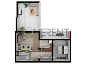 Prodej bytu 2+kk, Praha - Suchdol, Holubí, 43 m2