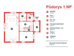 Prodej rodinného domu, Bystřice - Líšno, 129 m2