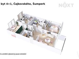 Prodej bytu 3+1, Šumperk, Čajkovského, 72 m2