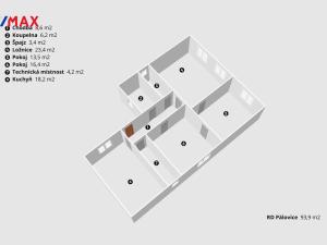 Prodej rodinného domu, Pálovice, 94 m2