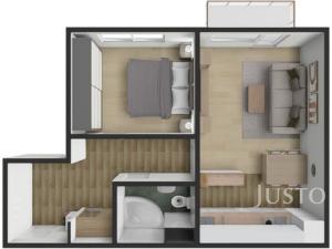 Prodej bytu 2+kk, Písek - Hradiště, K Háječku, 43 m2