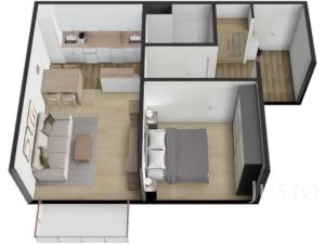 Prodej bytu 2+kk, Písek - Hradiště, K Háječku, 43 m2