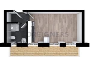 Pronájem bytu 1+kk, Brno, Bratislavská, 24 m2