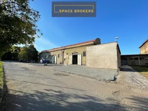 Pronájem skladu, Panenské Břežany, 500 m2