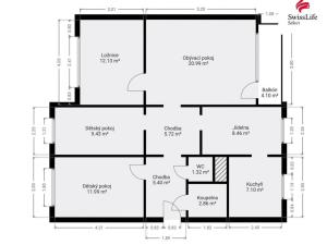 Prodej bytu 5+1, Česká Lípa, Norská, 86 m2