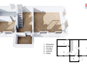 Prodej rodinného domu, Kněžnice, 89 m2