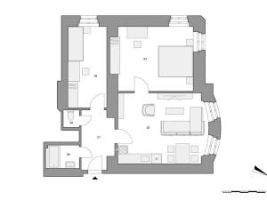 Prodej bytu 3+kk, Praha - Smíchov, Na Václavce, 67 m2