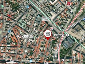 Pronájem bytu 4+1, Praha - Nové Město, Krakovská, 122 m2