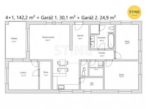 Prodej rodinného domu, Krásensko, 183 m2