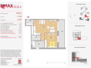 Pronájem bytu 2+kk, Praha - Modřany, Mezi vodami, 89 m2