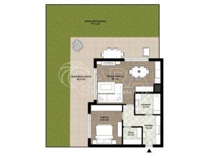 Prodej bytu 2+kk, Praha - Letňany, Pavla Beneše, 63 m2
