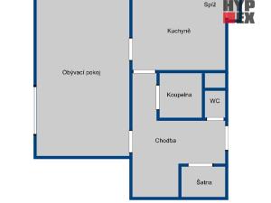 Prodej bytu 1+1, Stráž pod Ralskem, Mírová, 52 m2