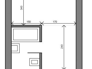 Pronájem bytu 1+kk, Praha, Freyova, 20 m2