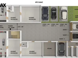 Prodej vícegeneračního domu, Lázně Bohdaneč, Pernštýnská, 327 m2