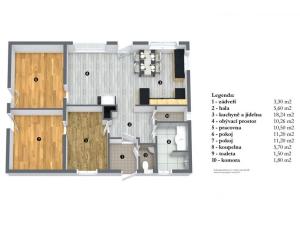 Prodej rodinného domu, Kožušany-Tážaly - Kožušany, 90 m2