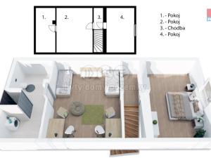 Prodej rodinného domu, Knovíz, 100 m2
