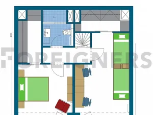 Pronájem bytu 3+kk, Brno, Dornych, 67 m2