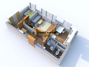 Pronájem bytu 2+1, Slavičín, Dlouhá, 50 m2