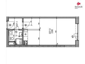 Pronájem bytu 1+kk, Třešť, 33 m2