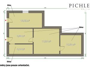 Prodej rodinného domu, Bavoryně, 67 m2