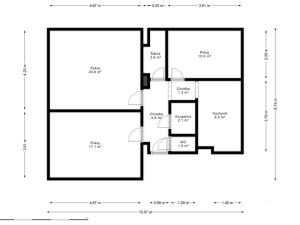 Prodej bytu 3+1, Kyjov, Růžová, 73 m2