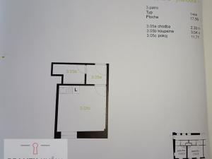 Pronájem bytu 1+kk, Brno, Cejl, 19 m2