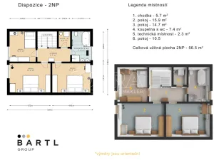 Prodej rodinného domu, Frymburk, 118 m2