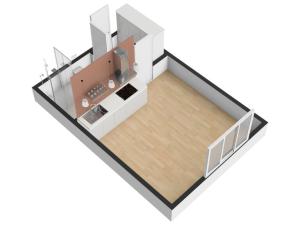 Pronájem bytu 1+kk, Praha - Vinohrady, Korunní, 27 m2