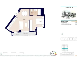 Prodej atypického bytu, Alicante, Španělsko, 49 m2