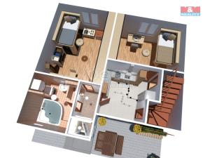Prodej rodinného domu, Úvaly, Boženy Němcové, 103 m2
