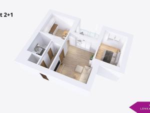Pronájem bytu 2+1, Olomouc, Eduarda Hamburgera, 58 m2