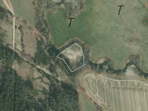 Dražba pozemku, Mirotice, 2214 m2