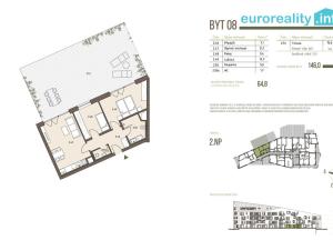 Prodej bytu 3+kk, Železná Ruda, 64 m2