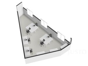 Pronájem kanceláře, Teplice, U Krupské brány, 36 m2