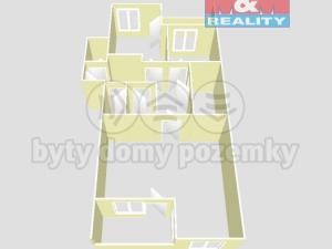 Pronájem bytu 3+kk, Chomutov, Kundratická, 74 m2