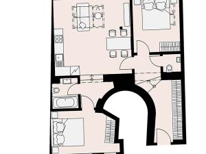 Pronájem bytu 3+kk, Praha, Myslíkova, 70 m2