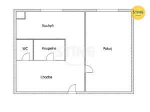 Prodej bytu 1+1, Orlová, Osvobození, 40 m2
