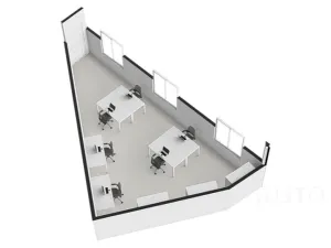 Pronájem kanceláře, Teplice, U Krupské brány, 36 m2